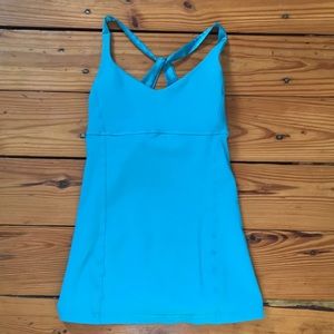 LuluLemon Turquoise Yoga Top